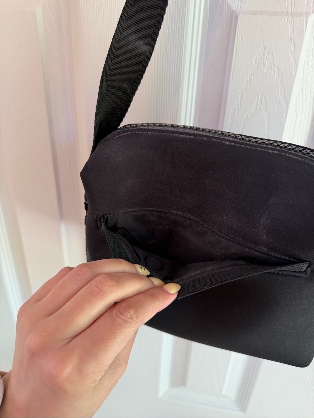 Dagne Dover Micah Black Crossbody Bag - Compact Everyday Carry - Picture 4 of 9